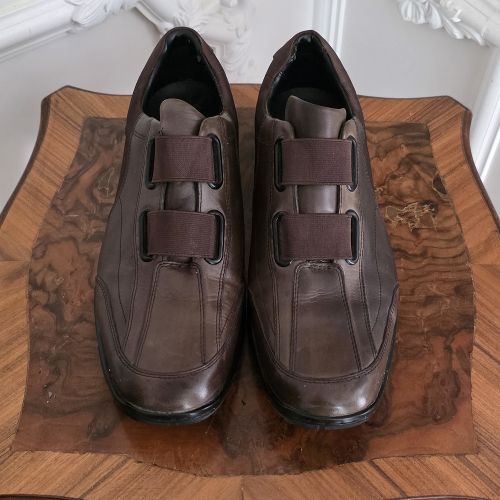 Kenneth Cole Rich Brown Slip-On Loafers